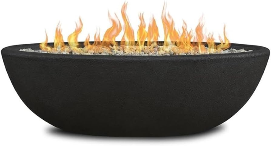 Riverside Oval Propane Fire Bowl in Shale by Real Flame | Amazon (US)