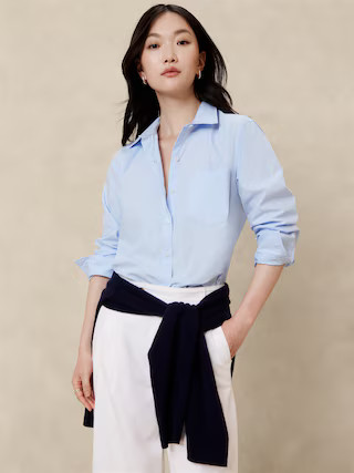 Classic Poplin Shirt | Banana Republic Factory