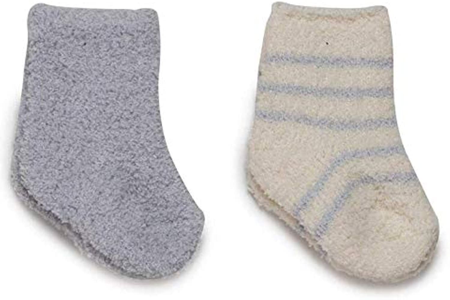 Barefoot Dreams CozyChic2 Pair Infant Sock Set, Baby Foot Warmers | Amazon (US)