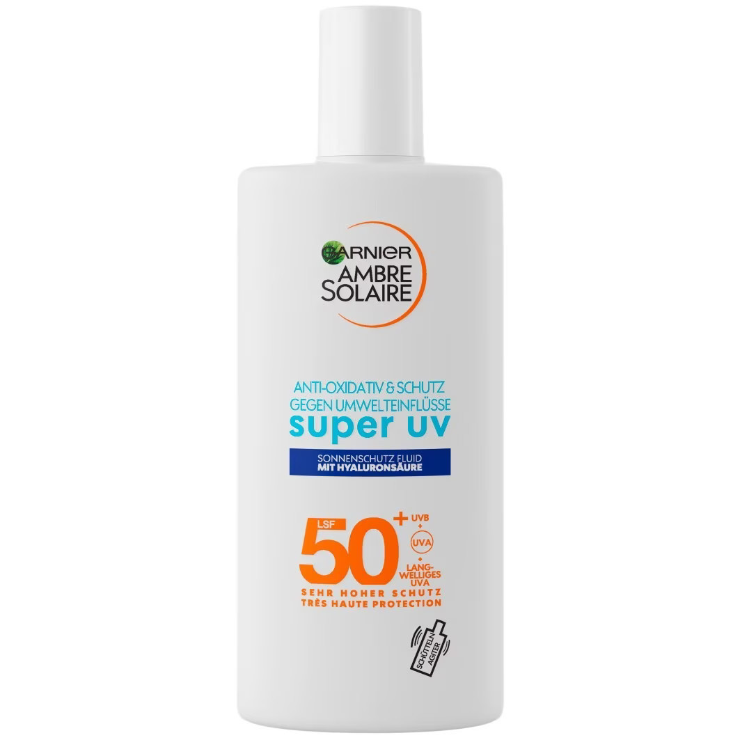 GarnierAmbre SolaireANTI-OXIDATIV SUPER UV SONNENSCHUTZ-FLUID LSF 50+Sonnencreme | Douglas (DE)