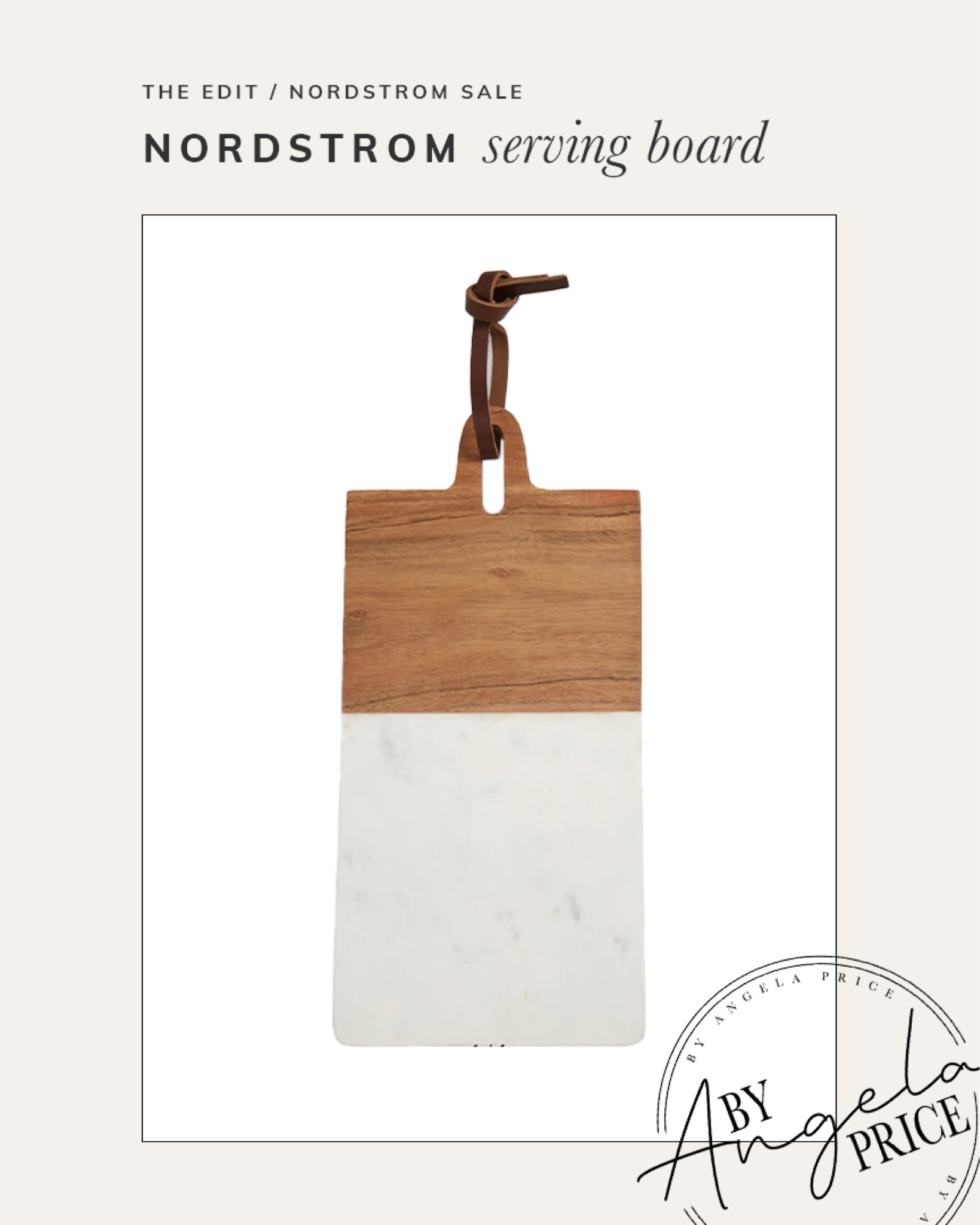 It’s beautiful and functional! Add this serving board to your @nordstrom sale wish list! #nsale

#LTKxNSale #LTKHome #LTKSummerSales