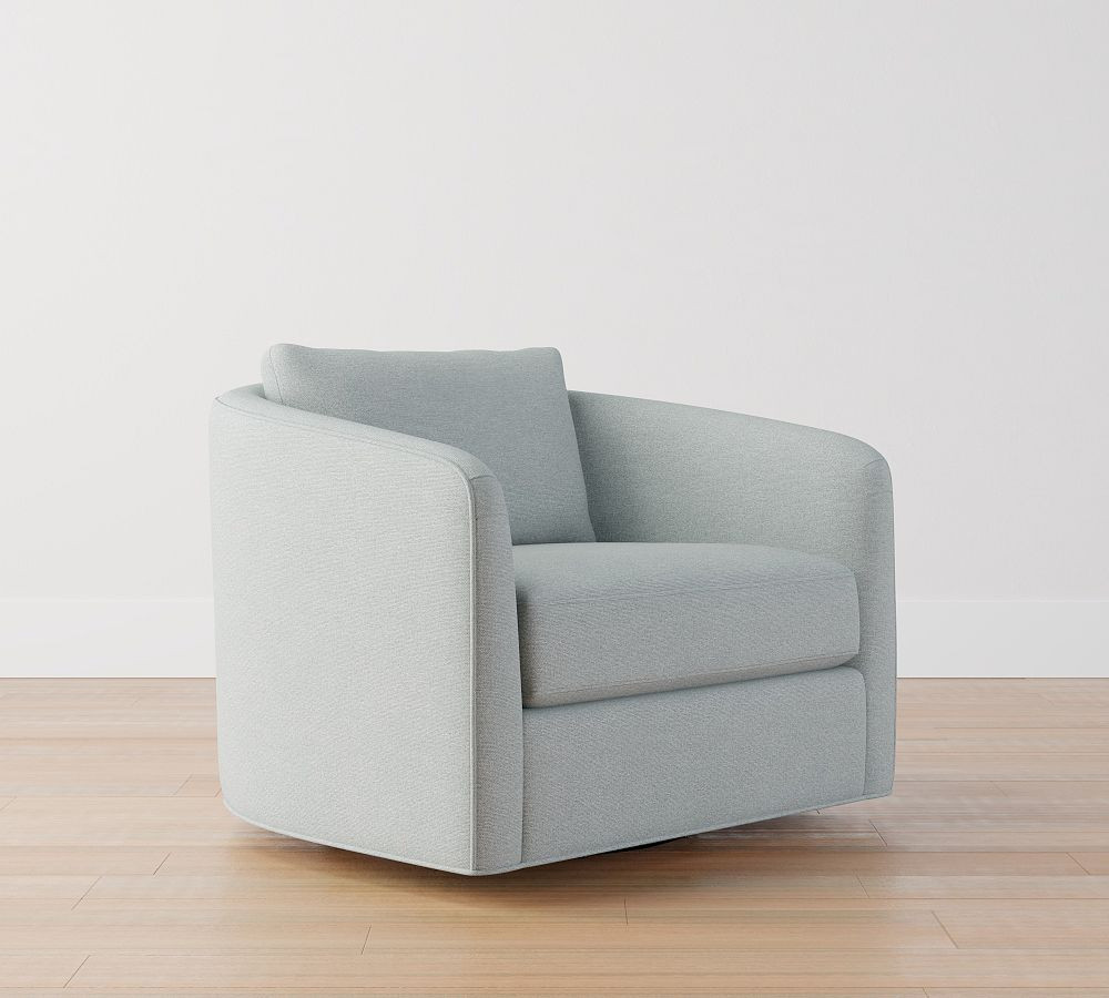 Remmy Swivel Chair | Pottery Barn (US)