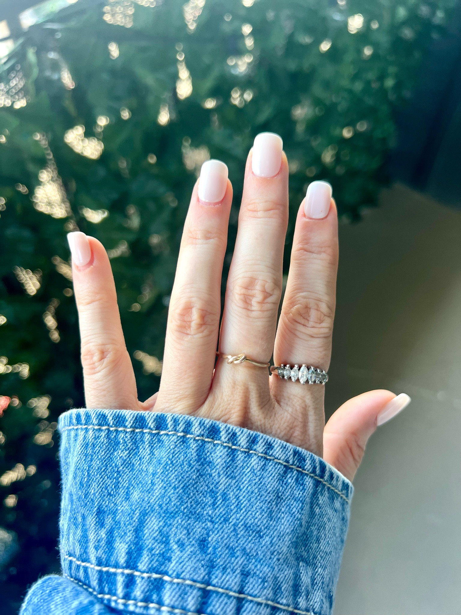 Loving these short square press on nails 

Nails at home / diy nails / summer nails / nail ideas / diy nails at home / press on nails / light pink nails / square nails  / short nails 

#LTKBeauty #LTKFindsUnder50 #LTKStyleTip