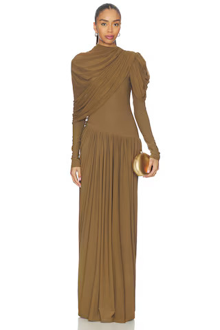 Deme by Gabriella Dress in Brown. - size L | Revolve Clothing (Global)