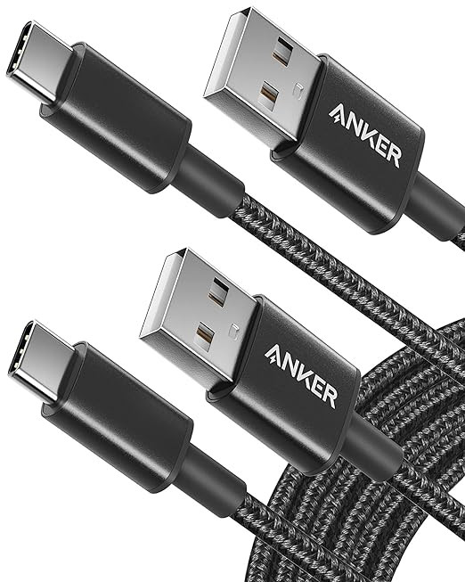 Anker Cable [2 Pack, 10FT], USB A to USB C Cable for Samsung Galaxy S10 S10+, LG V30, Beats Fit P... | Amazon (US)