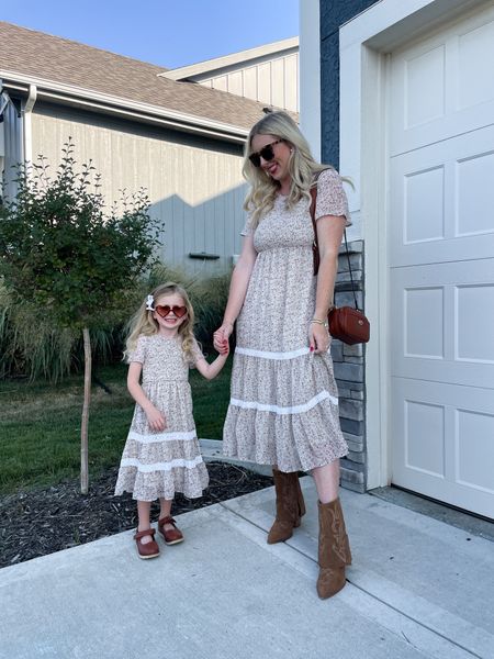 Matching with my girl in these beautiful dresses from Fehrnvi! They have some of the most beautiful designs with lots of mommy & me design options! These dresses would look beautiful in Fall family photos! #ad @fehrnvi #stylewithfehrnvi #fashion #fehrnvifamily

#LTKSeasonal #LTKfamily #LTKkids