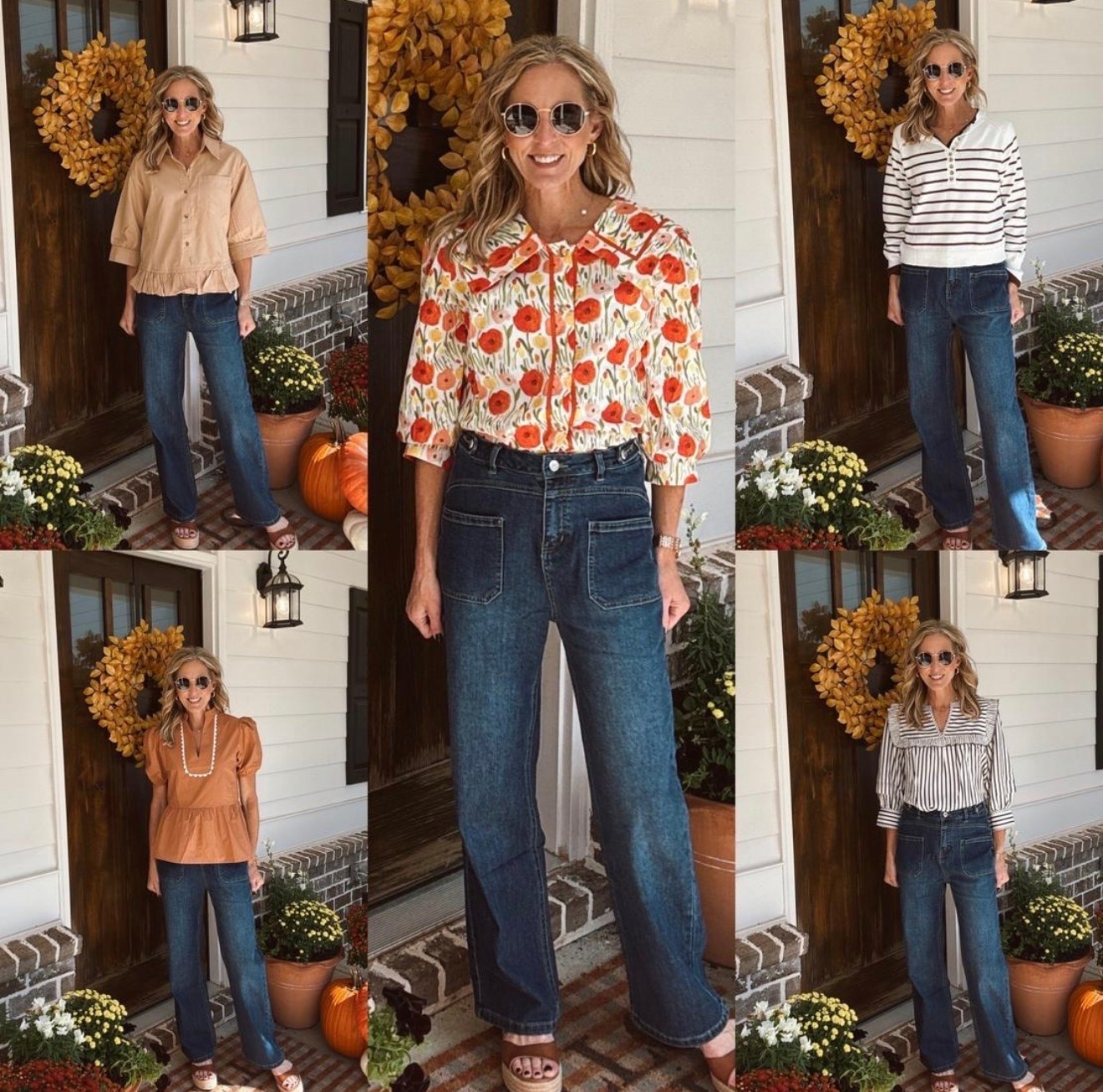 Just in time for October! Fall tops in fall colors have arrived at Amazon. All of these tops are under $30 and look great paired with your favorite bottoms or these viral Amazon jeans under $40. 

The jeans are a look for less than $40 and come in six colors. I am wearing the size small in the jeans and in all tops.

All tops come in multiple color options I tried to choose options for the fall. These are some of or favorites in the summer! #LTKFindsUnder50 #LTKStyleTip