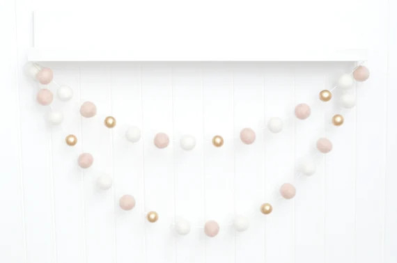 Pink and Gold Decor Blush and Gold First Birthday Blush - Etsy | Etsy (US)