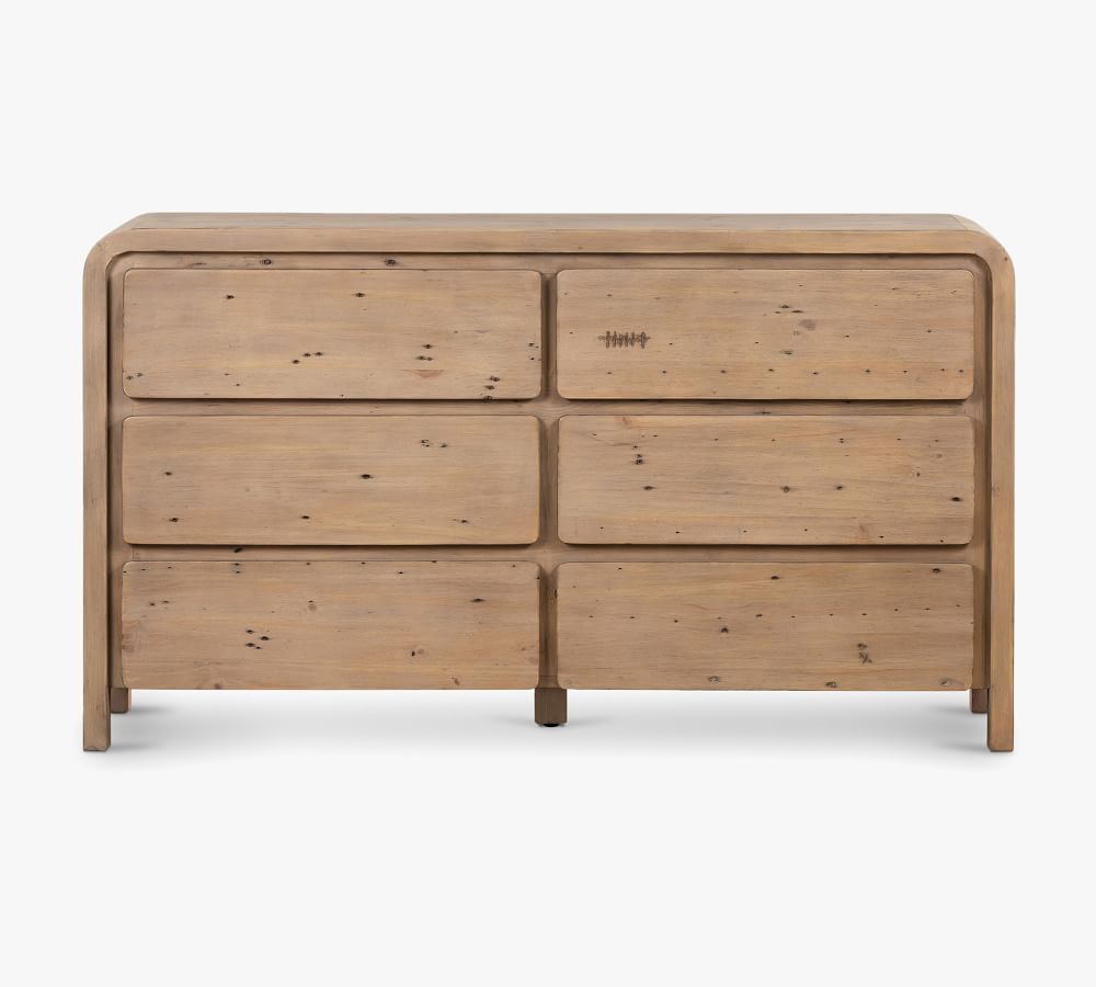 Bedford Reclaimed Wood 6-Drawer Dresser | Pottery Barn (US)