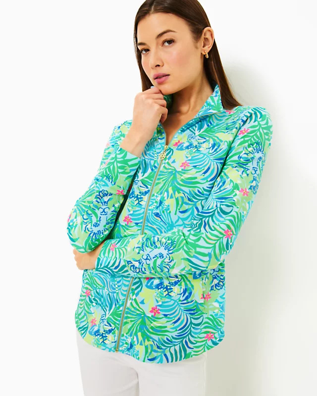 UPF 50+ Leona Zip-Up Jacket | Lilly Pulitzer | Lilly Pulitzer
