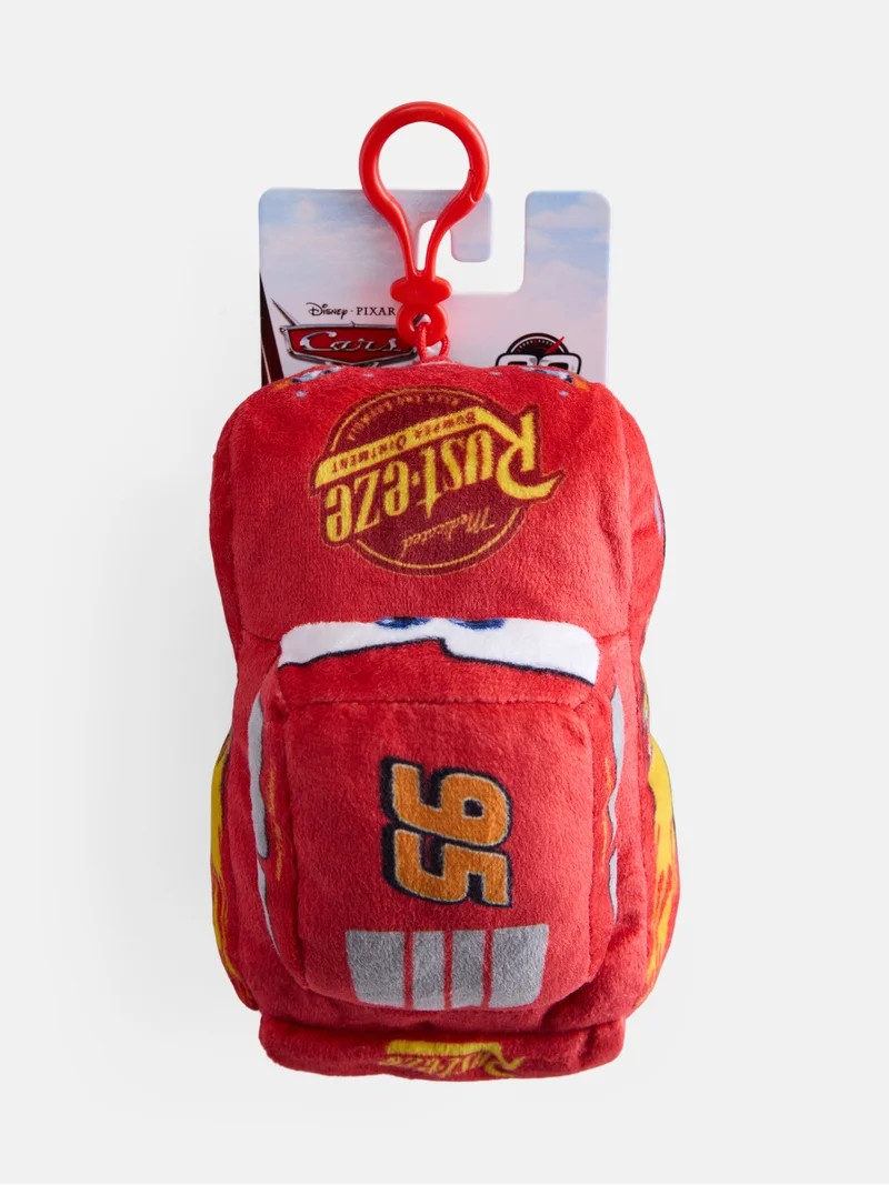 Disney Cars Kids Unisex Plush Keychain, Red | Walmart (US)