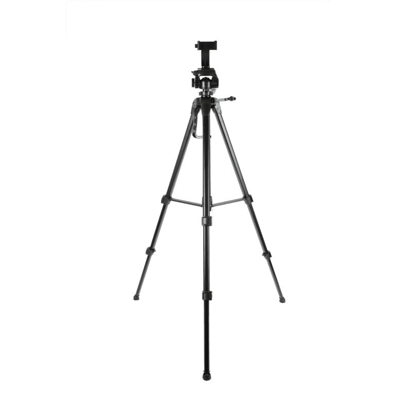 onn. 67-inch Tripod with Smartphone Cradle for DSLR Cameras, Smartphones and GoPro Action Cameras | Walmart (US)