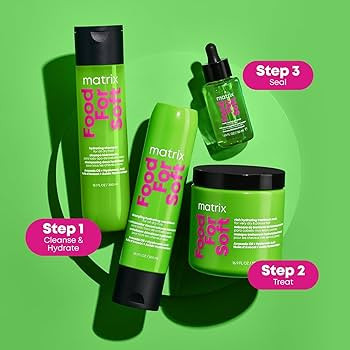 MATRIX Food For Soft Shampoo, Conditioner and Oil Set for Dry & Brittle Hair - Softens, Smoothes,... | Amazon (US)