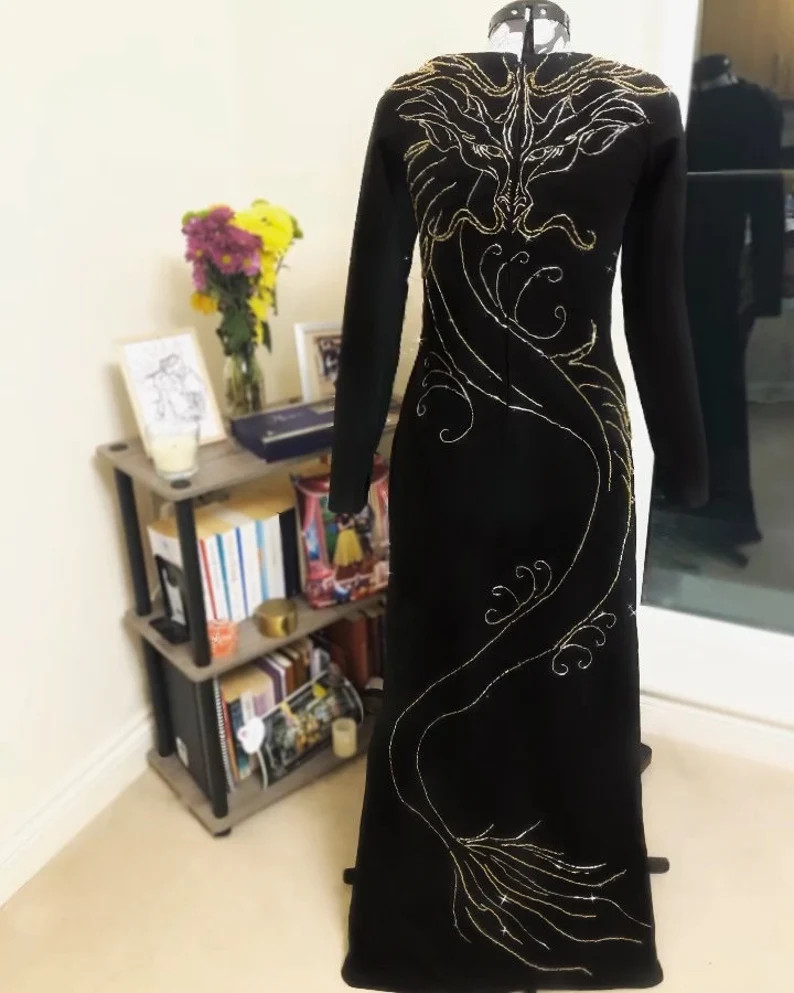 Aelin Galathynius Dragon Dress - Etsy | Etsy (US)