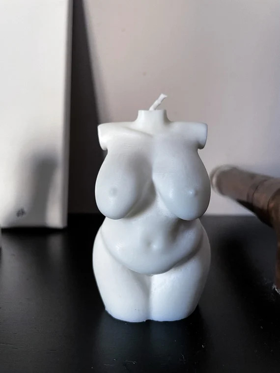 Curvy Women’s Body Candle | Etsy (US)