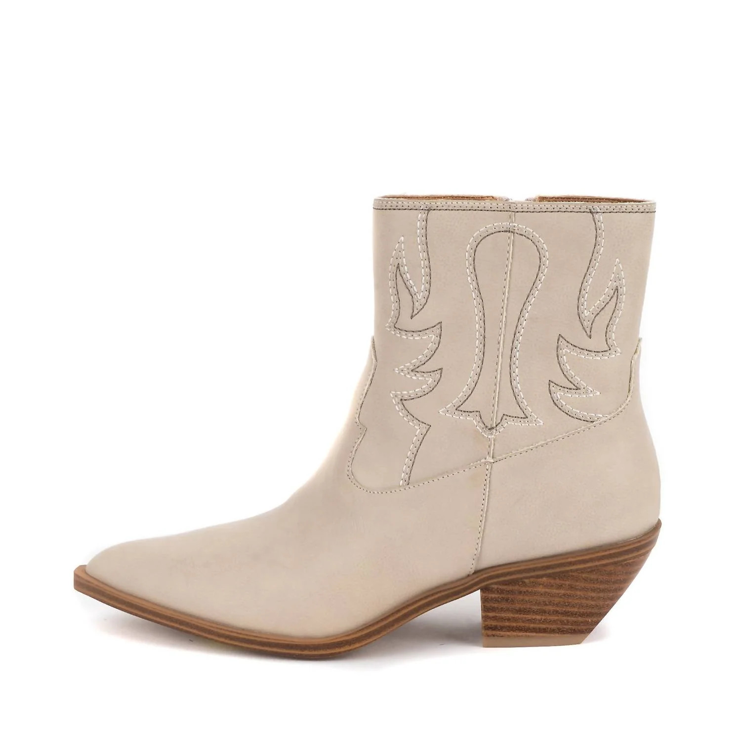Women's Clifton Western Boot In Bone | Shop Simon