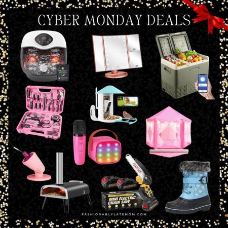 Check out these awesome deals! 
Fashionablylatemom 
Gift ideas 
Mirror 
Winter boots 
Tool kit 
Amazon finds 

#LTKGiftGuide