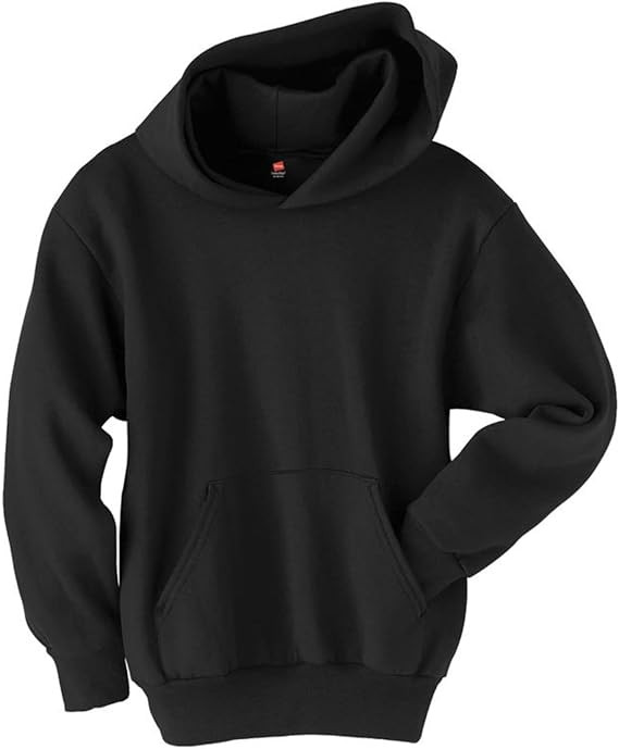 Hanes Boys' EcoSmart Fleece Hoodie, Hooded Sweatshirt for Boys, Pullover Sweatshirt | Amazon (US)