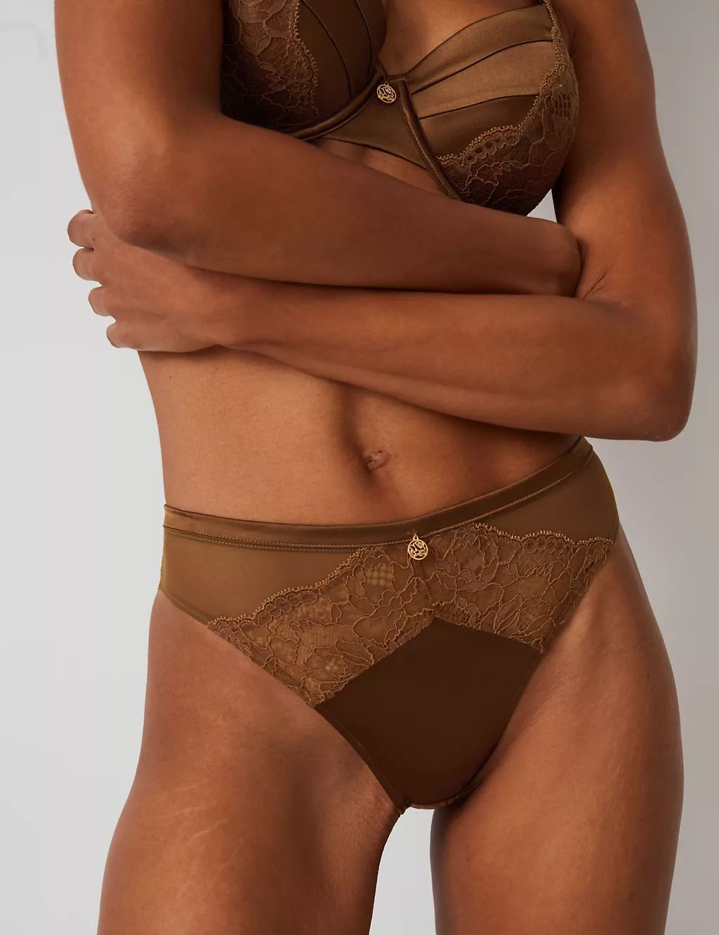 Silk & Lace High Leg Knickers | Marks & Spencer (UK)