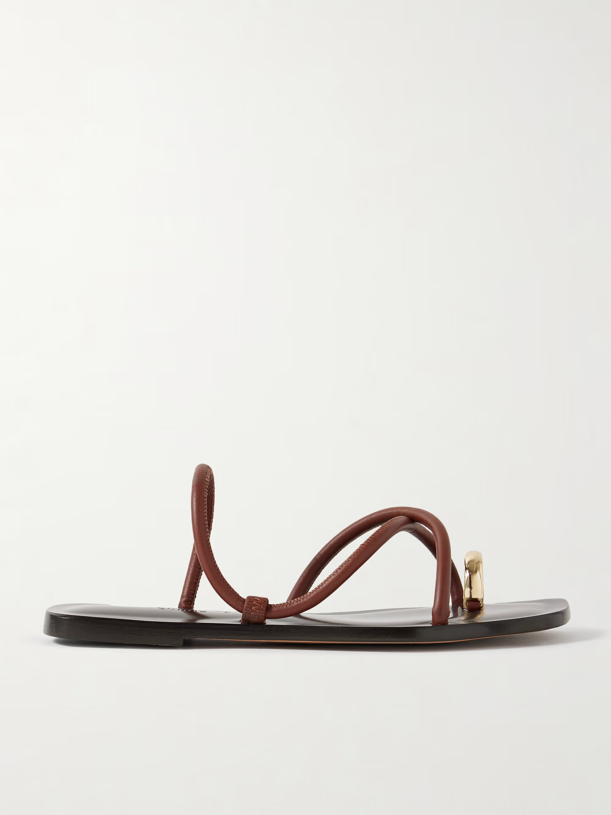 Laurie embellished leather sandals | NET-A-PORTER APAC