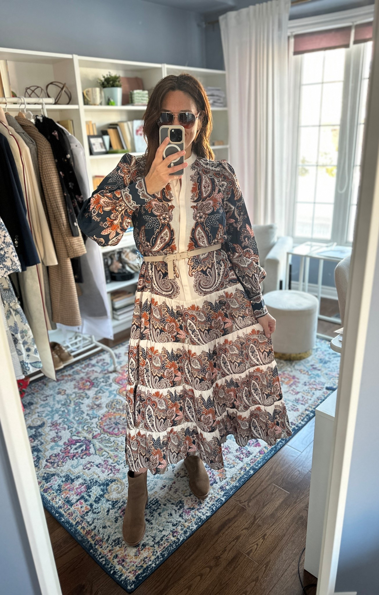 In stock 🚨: Grabbed this gorgeous dress that will work for any season and so many occasions dressed up or down. A few of these gorgeous pieces are back in stock and some still in store. I’m wearing a M and fits tts. 

#LTKcanada #LTKdresses #LTKover50style