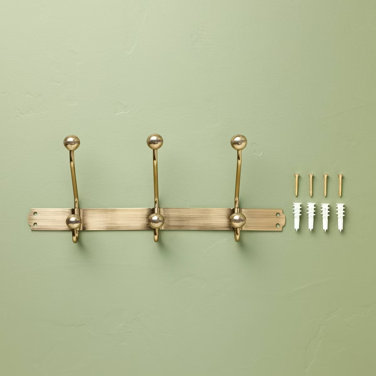 Brass Wall Hook - Hearth & Hand™ with Magnolia | Target