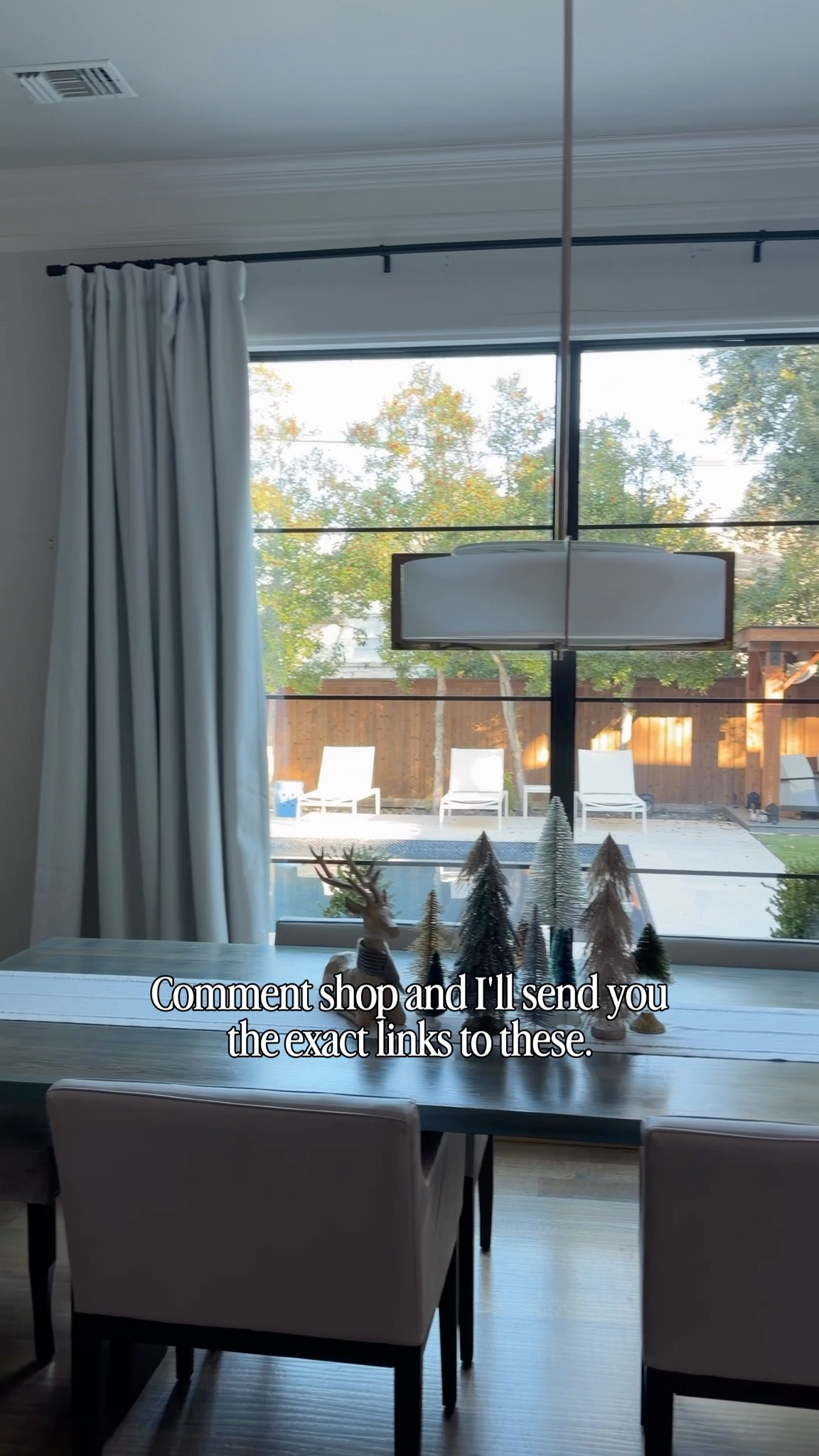 These curtains did not have to go this hard… but here we are. 🤍 I wanted a warmer, cozier living room for the holidays, and these textured drapes from @halfpricedrapes completely transformed the space. It’s wild what a new set of window treatments can do — instant upgrade, instant “I totally have my life together” energy.
Poppy helped me hang them (because every home project needs a tiny supervisor), and the second they went up, the whole room felt richer, more elevated, and so much more inviting for holiday hosting. The fabric, the texture, the color… such a luxe designer look without the designer price.
If you’re looking for easy home décor ideas, living room refresh inspo, or simple holiday home updates, new curtains truly make the biggest difference. Comment SHOP 🤍 and I’ll send you the exact links to these panels.

#hpdathome #halfpricedrapes #halfpricedrapespartner 

#LTKHoliday #LTKHome #LTKSaleAlert