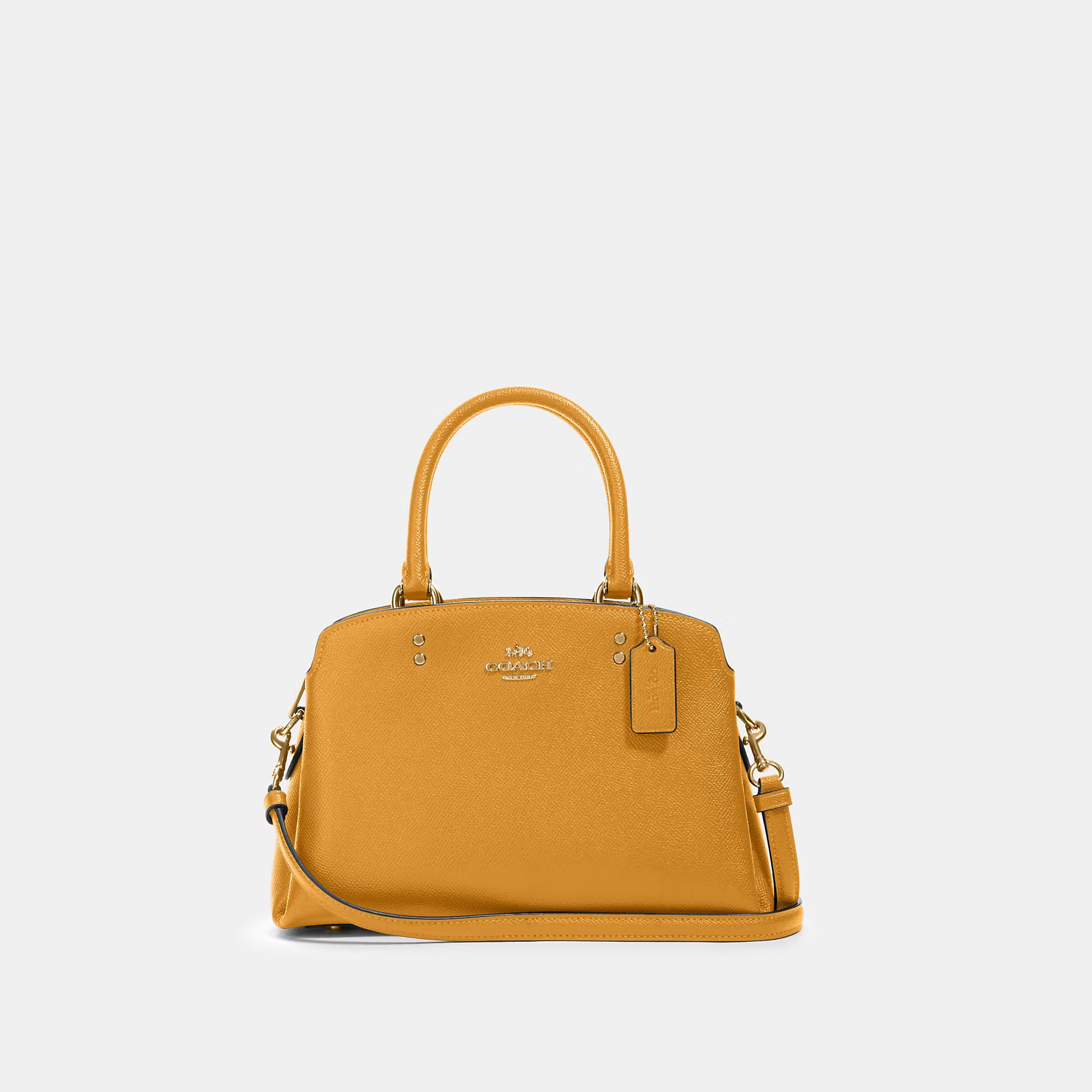 Coach Outlet Women's Mini Lillie Carryall - Yellow | Coach Outlet US