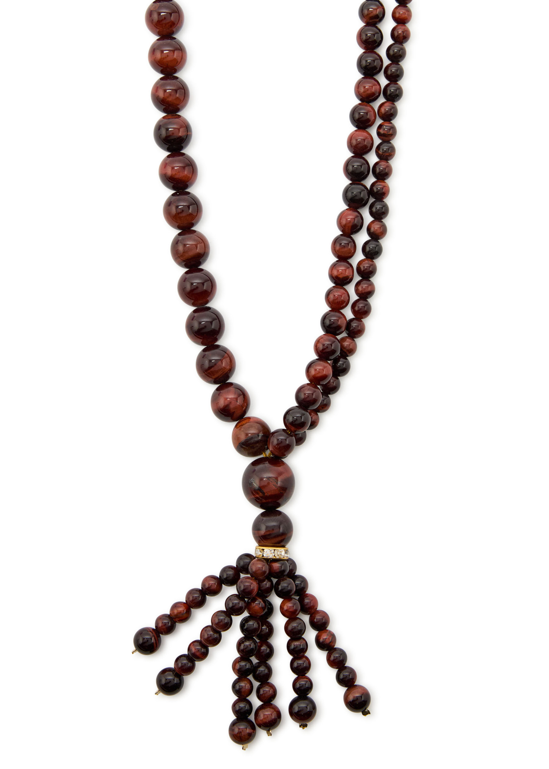 Crystal-embellished beaded necklace | Harvey Nichols