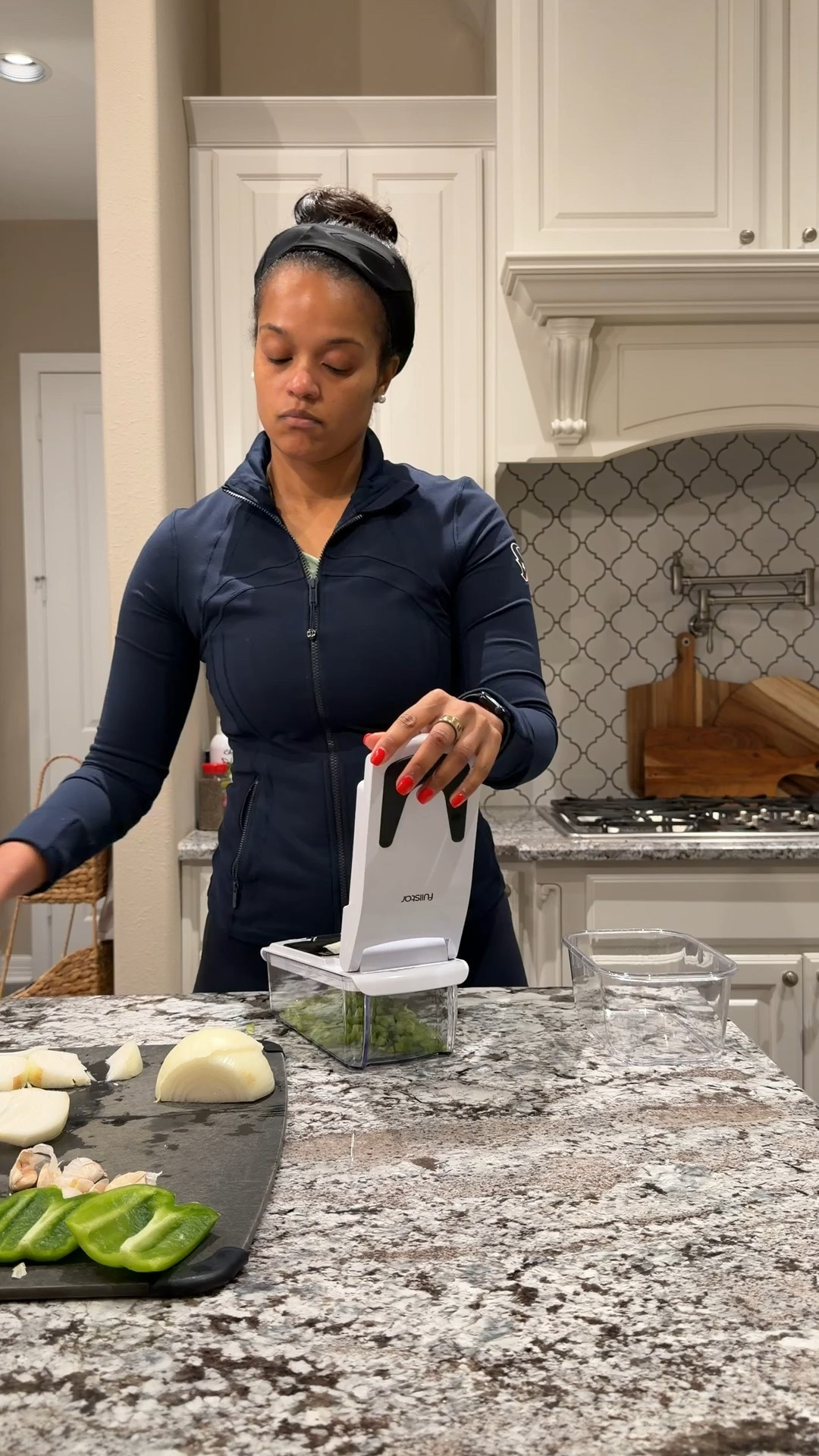One of my favorite kitchen tools! It saves so much time chopping veggies 

Chopper, cutting board, kitchen essentials 

#LTKfoodie #LTKmomlife #LTKdayinmylife