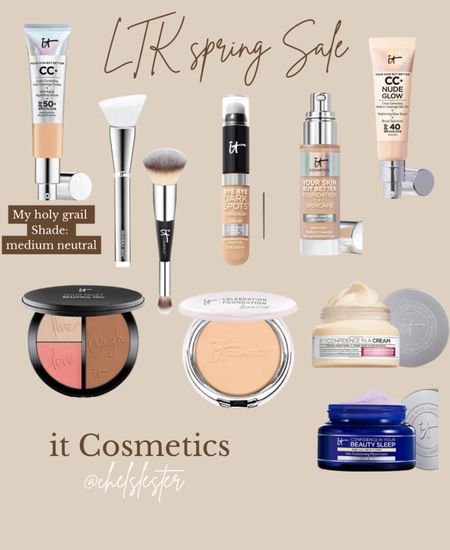 LTK spring sale: IT Cosmetics - 25% off

#LTKbeauty #LTKsalealert #LTKSale