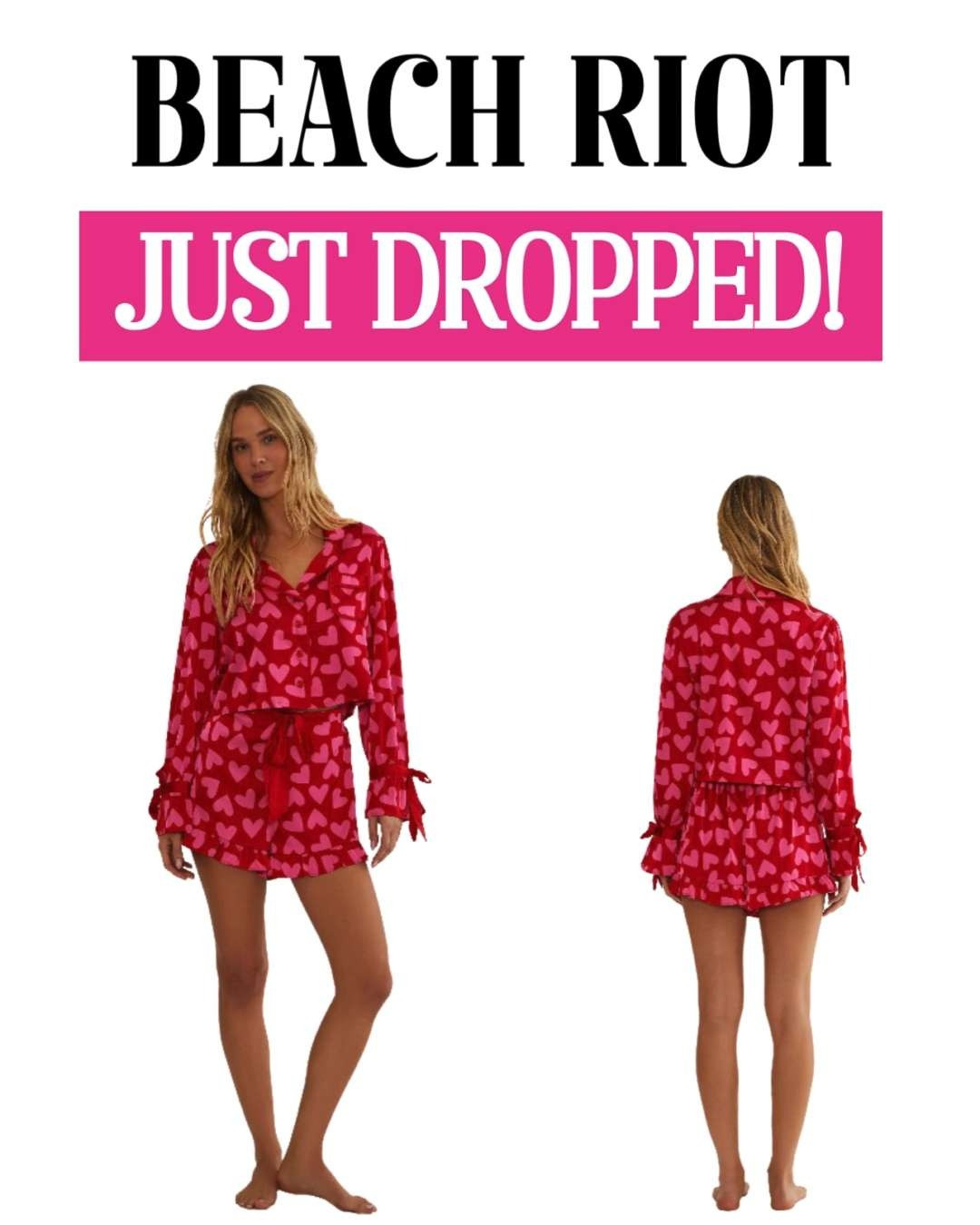 Totally in love with the Aurora & Luna PJ Set – Valentine Heart ❤️✨ The perfect cozy-cute set for lounging, movie nights, or slow mornings at home—soft, comfy, and full of Valentine vibes. This is one of those feel-good pieces you’ll reach for again and again 💕🛋️

#LTKStyle #LTKFinds #LTKCozy #LTKValentines #LTKIt 

 #LTKSaleAlert #LTKPetite #LTKFindsUnder100