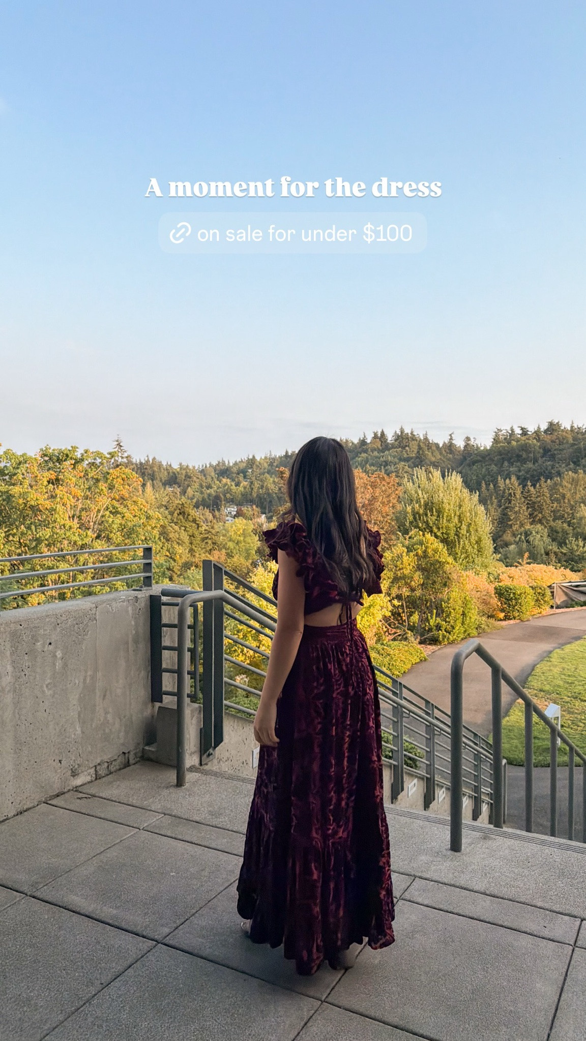 A moment for the dress! On sale for under $100