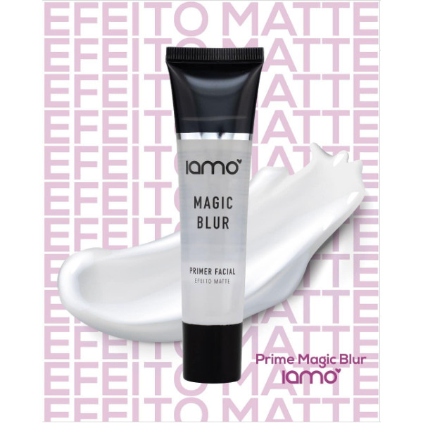 Primer Facial Incolor Efeito Matte Magic Blur 35ml Iamo | Shopee (BR)