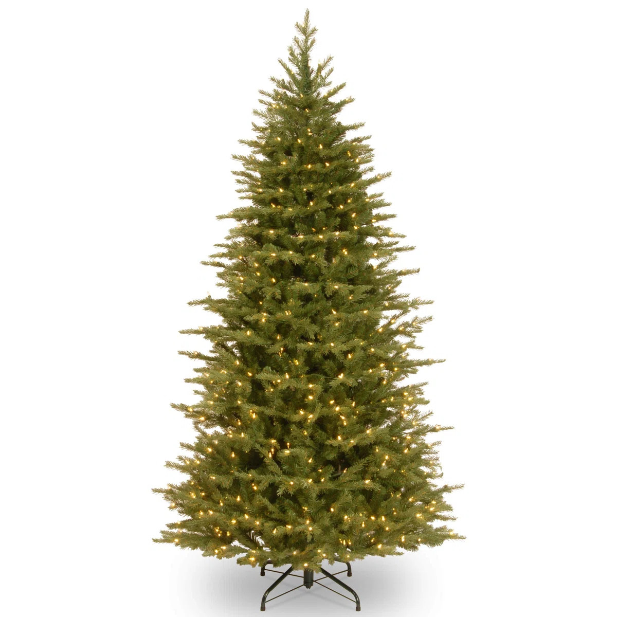 Nordic Spruce Slim Tree with Clear Lights | Wayfair North America