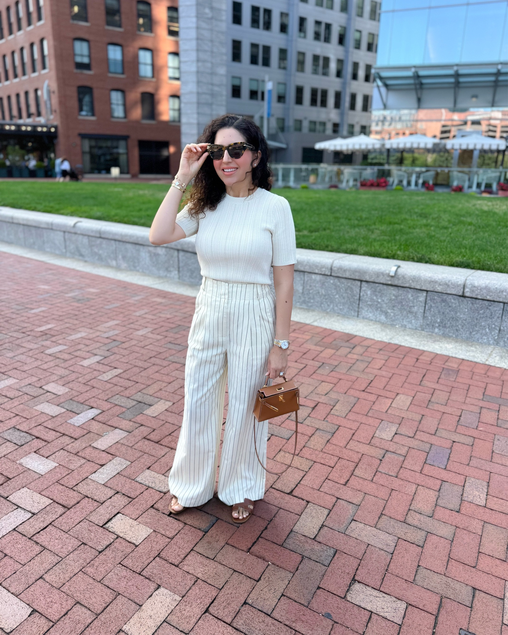 Stripe pants on sale!!! Size up! 

#LTKSaleAlert #LTKStyleTip #LTKFallSale