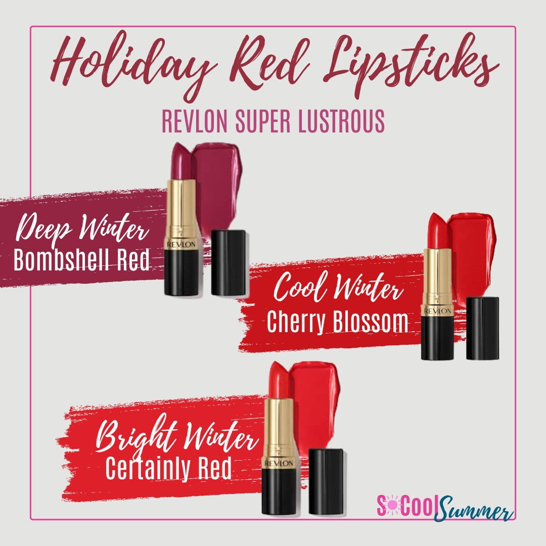 Holiday red lipsticks for winter subseasons from Revlon.  Available at your local drugstore.

#LTKSeasonal #LTKHoliday #LTKBeauty