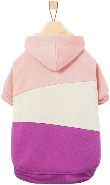 Frisco Colorblock Dog & Cat Hoodie with Sleeves | Chewy.com