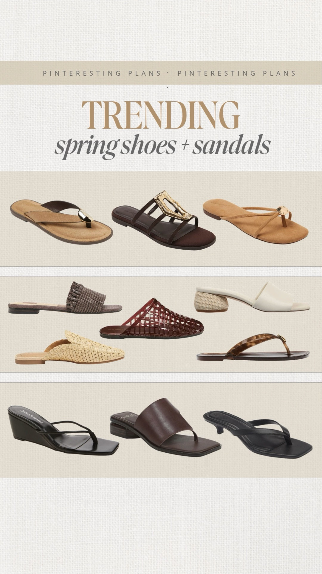 Trending spring shoes, and sandals 🙌🏻🙌🏻

#LTKootd #LTKSeasonal