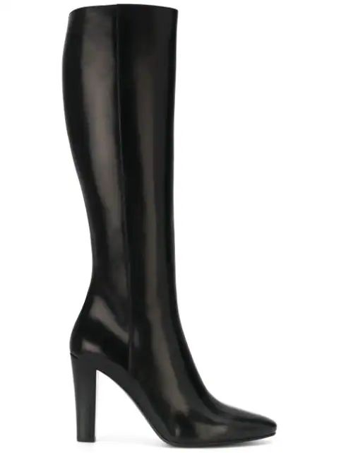 Saint Laurent 'Lily' Knee High Boots | FarFetch US