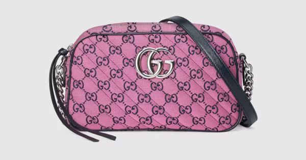 GG Marmont Multicolor small shoulder bag | Gucci (US)