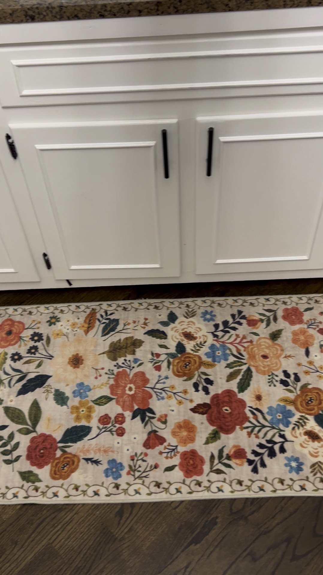 Colorful kitchen runner rug
Washable rug
Different size options 
Easy kitchen upgrade 
#LTKhome #LTKkitchen #LTKamazonhome