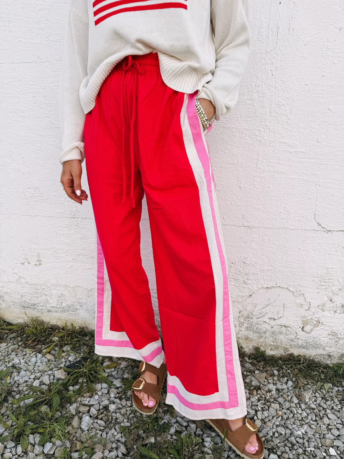 ruby woo wide leg pants | Etta & East