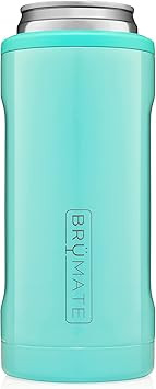 BrüMate Hopsulator Slim Double-walled Stainless Steel Insulated Can Cooler for 12 Oz Slim Cans (... | Amazon (US)