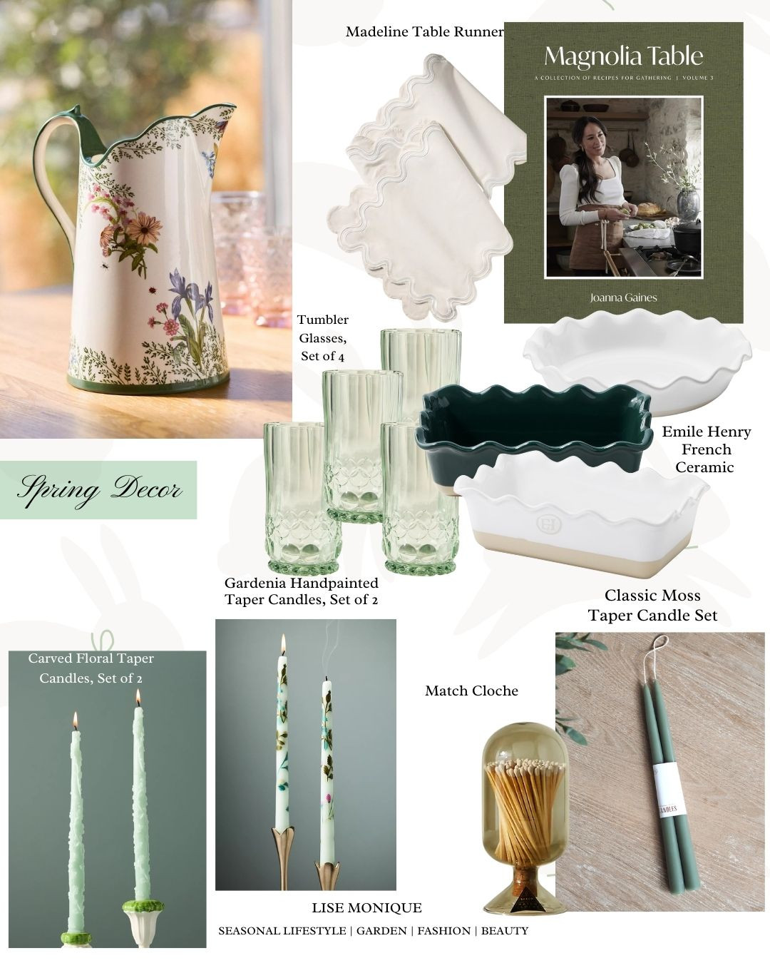 𝙎𝙋𝙍𝙄𝙉𝙂 𝙍𝙀𝙉𝙀𝙒𝘼𝙇
Imagine walking into a home where the living room is adorned with fresh, vibrant flowers acting as a centerpiece, setting an inviting and refreshing atmosphere.
This is just one example of how the charm of spring can enhance your home decor. However, the allure of this season isn't limited to a vase of tulips on your coffee table.
From the soft pastel hues replacing the heavy winter curtains to the eco-friendly decor options that reflect the rejuvenating spirit of the season, spring provides a myriad of opportunities to breathe new life into your living spaces.
Embrace the magic of spring and uplift your spirits by infusing your home decor with vibrant hues that capture the essence of the season.
The vibrant hues and delicate fragrances of tulips, daffodils, or cherry blossoms can dramatically transform your living spaces:
Embracing the essence of springtime, consider shedding the heavy textures of winter and adorning your home with lighter, airy fabrics to infuse a refreshing breeze of freshness into your living space.

#home #interior design #kitcheninspiration #kitchendecor #homemakeover #hellospring #freshstart

#LTKOver40 #LTKSeasonal #LTKHome