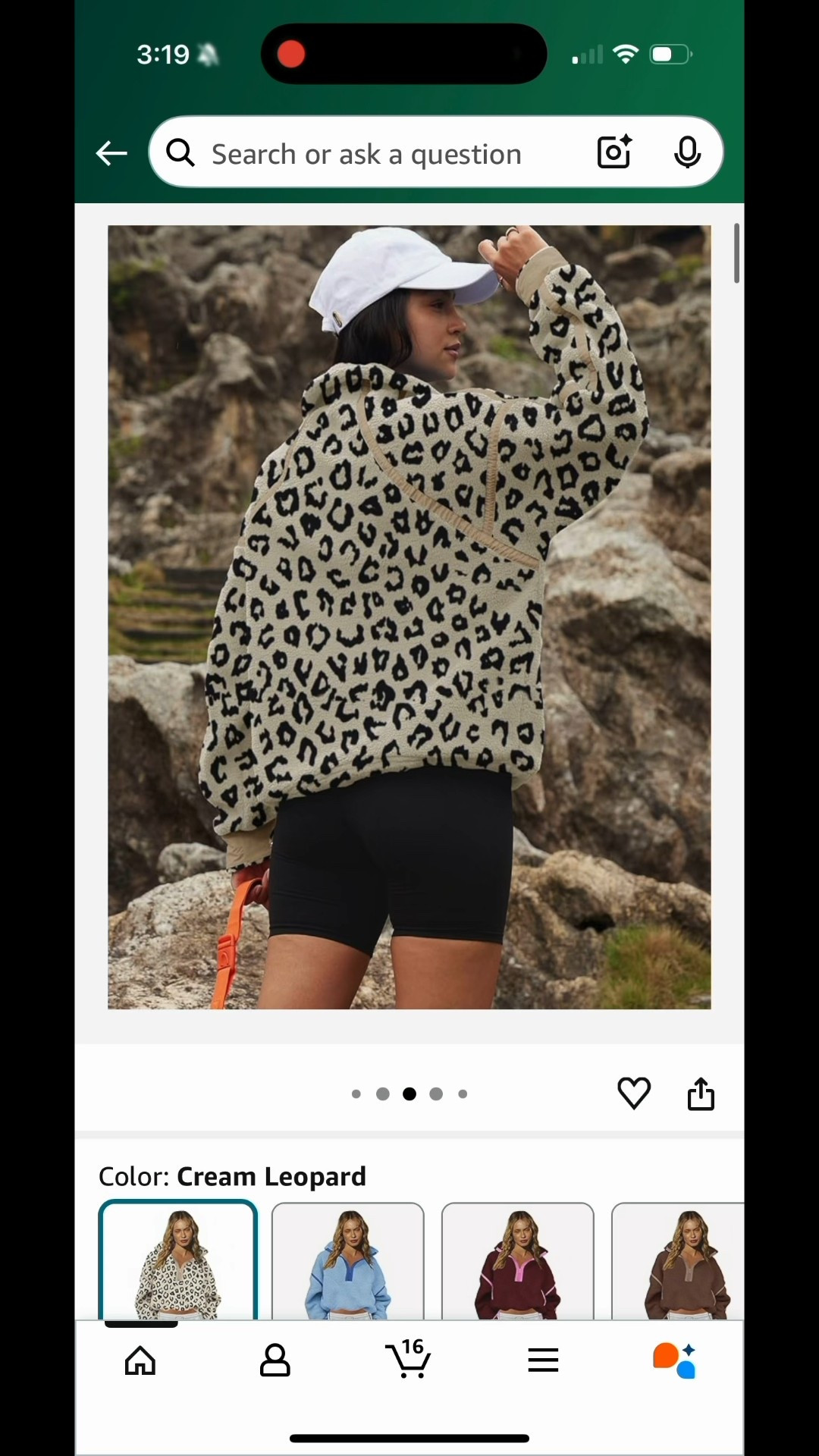 The cutest pullover on Amazon! 

Look for Less
FP Dupe 
Amazon Find 
Leopard 
Comfort 

#LTKSeasonal #LTKFindsUnder50 #LTKFindsUnder100