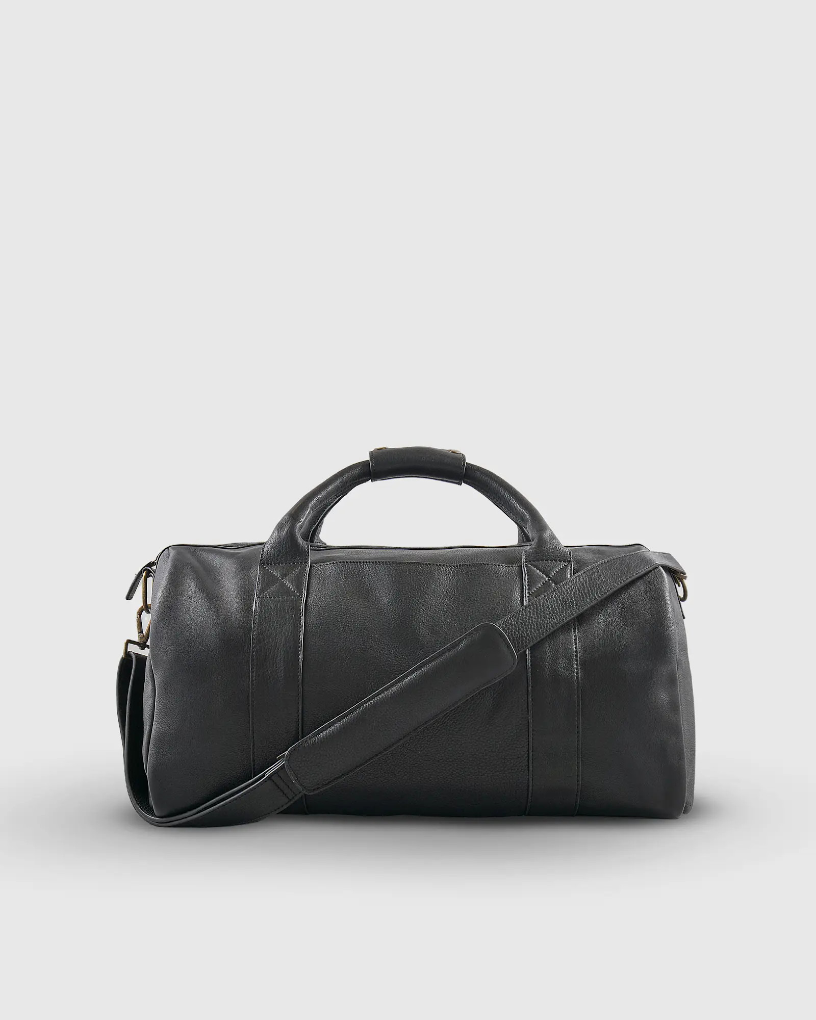 Nappa Leather Duffle Bag in Black | Quince