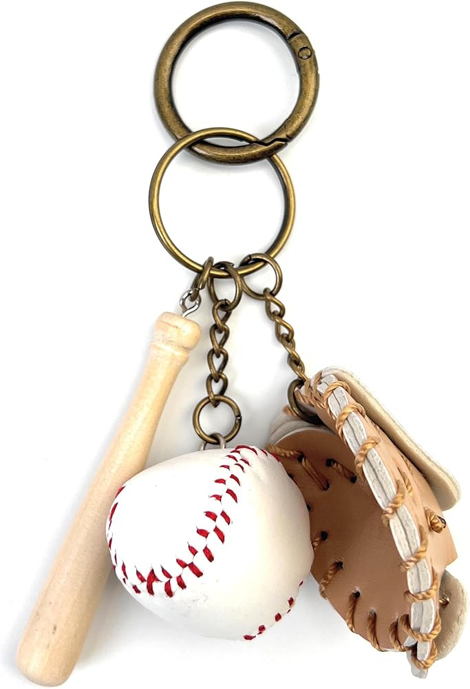 Miniature Sports Keychain for Women and Men Ideal Gift for Sports Lovers Car Keys and Bags Charms | Amazon (US)