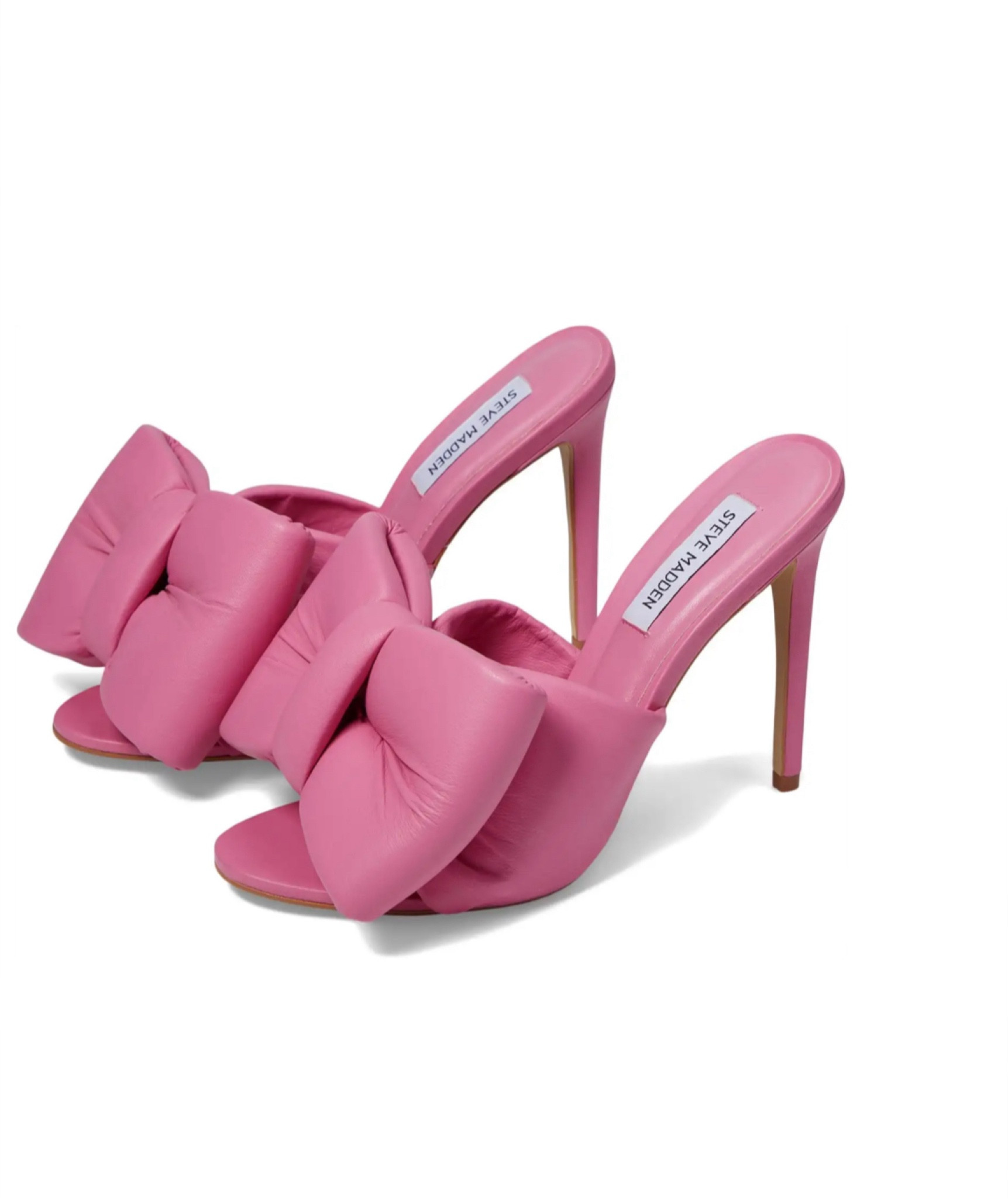 Are we making a statement with our shoes?! Yes, we are and this Steve Madden bow front heel is screaming statement. #statementshoes #fashionableshoes #springsandals 

#LTKstyletip #LTKover40 #LTKshoecrush