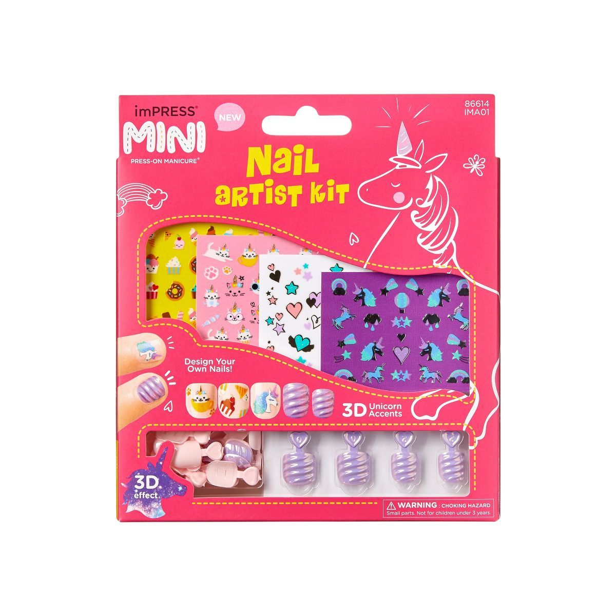 imPRESS Press-On Manicure Mini Kids' Nail Artist Kit - 31ct | Target